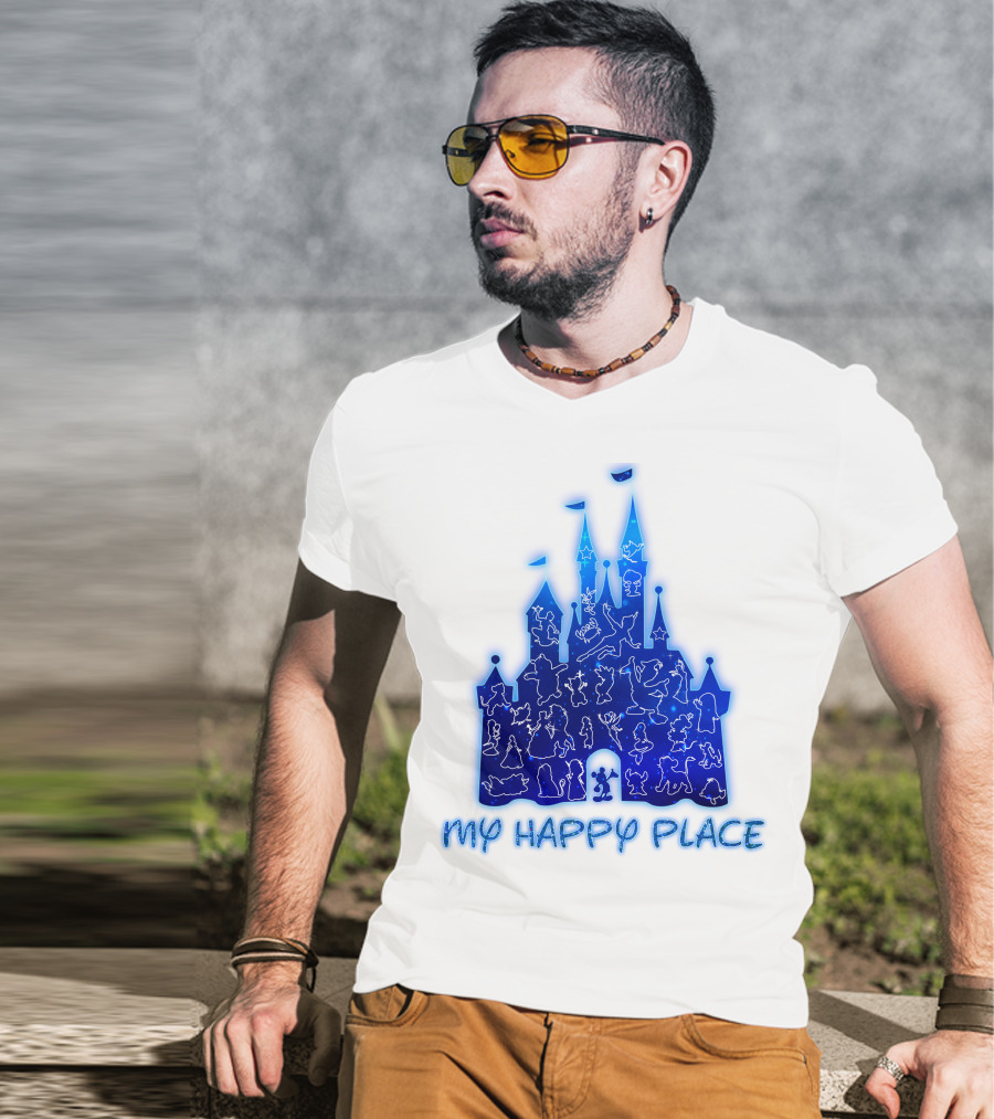 My Happy Place Disney Castle T-Shirt