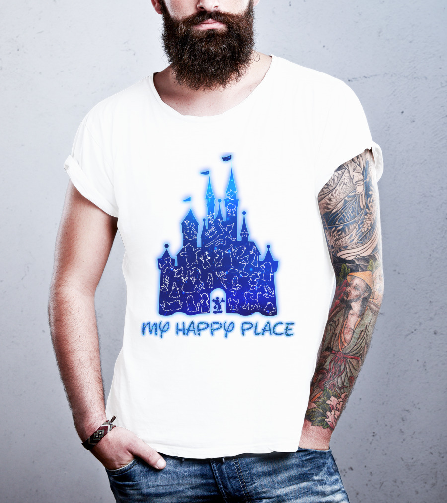 My Happy Place Disney Castle T-Shirt