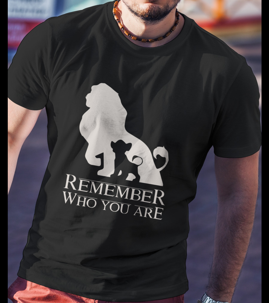 Remember Who You Are Lion T-Shirt