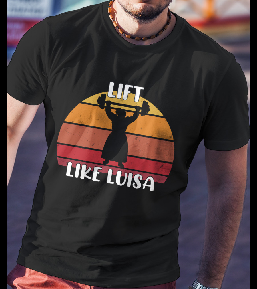 Lift Like Luisa Encanto Vintage Sunset T-Shirt