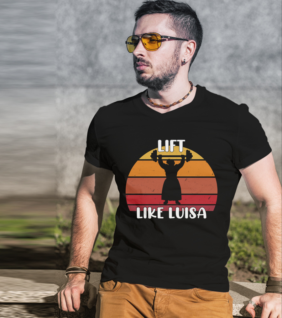 Lift Like Luisa Encanto Vintage Sunset T-Shirt