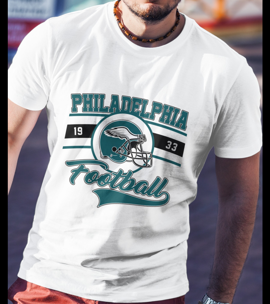 Philadelphia Football Bird Gang 1933 Eagles T-Shirt