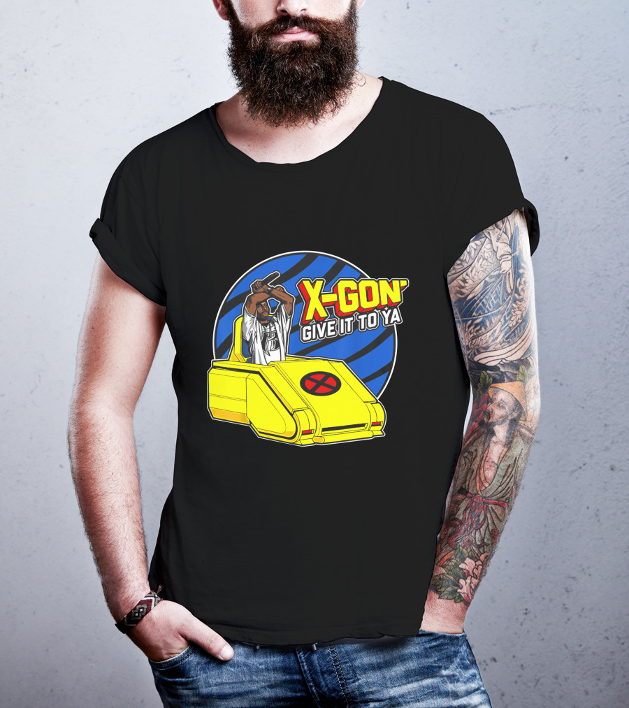X Gon' Give It To Ya Professor X Inspired Yellow Hoverchair T-Shirt
