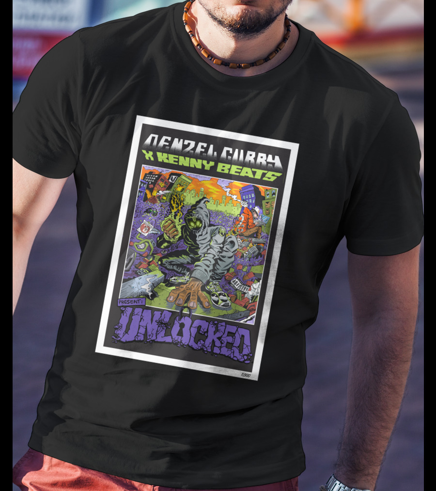 Denzel Curry X Kenny Beats Present Unlocked T-Shirt