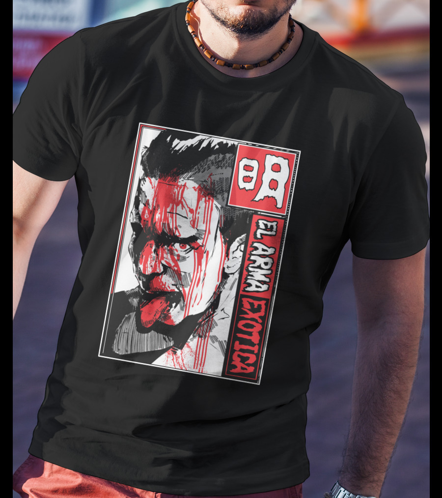 Blood-Soaked Akira El Arma Exotica Manga T-Shirt
