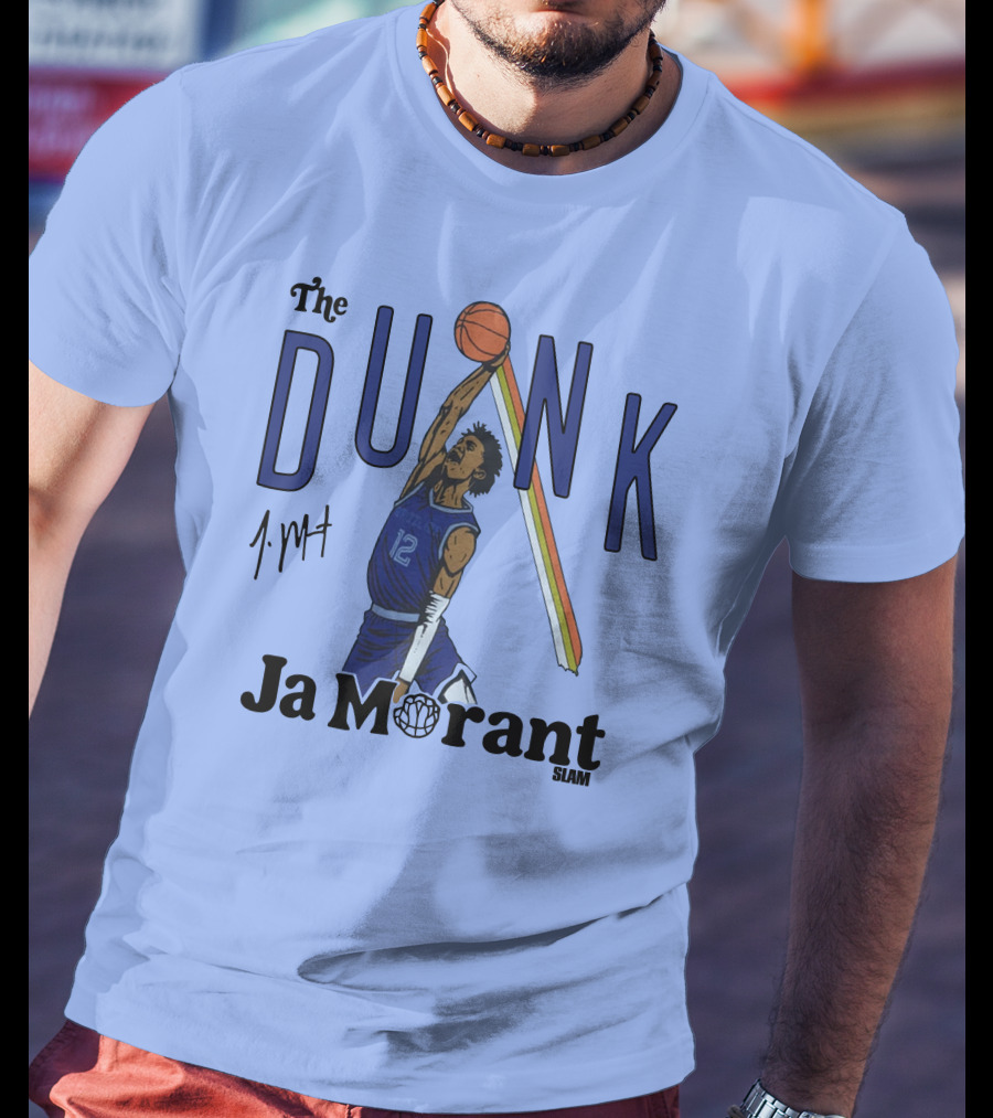 Ja Morant 12 The Dunk Slam Basketball T-Shirt