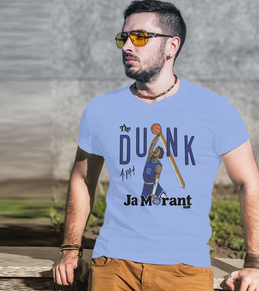 Ja Morant 12 The Dunk Slam Basketball T-Shirt