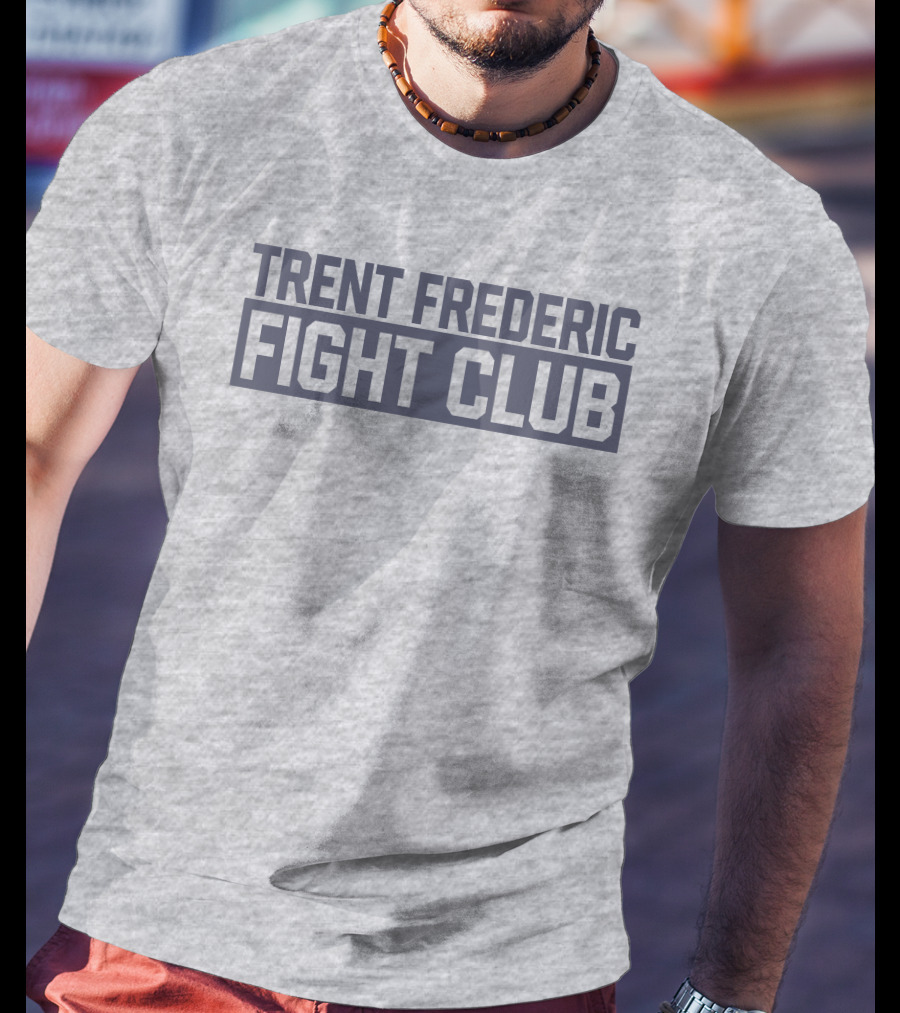 Boston Bruins Trent Frederic Fight Club Hockey T-Shirt