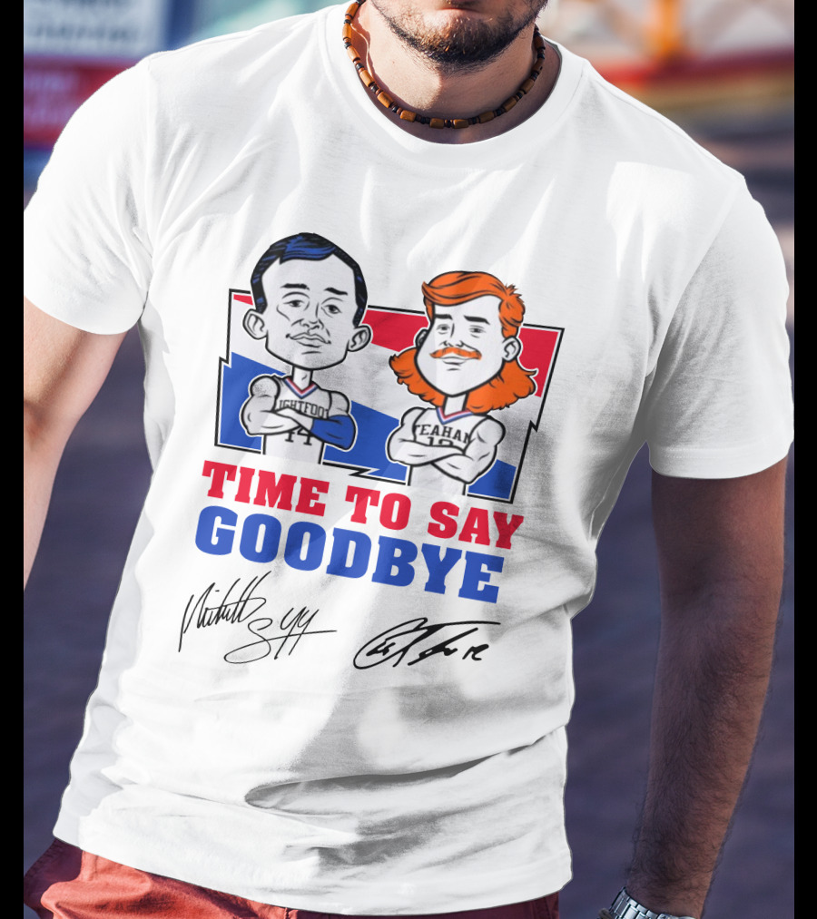 Seniornight22 Merch Time To Say Goodbye Lightfoot Feahan Signature T-Shirt