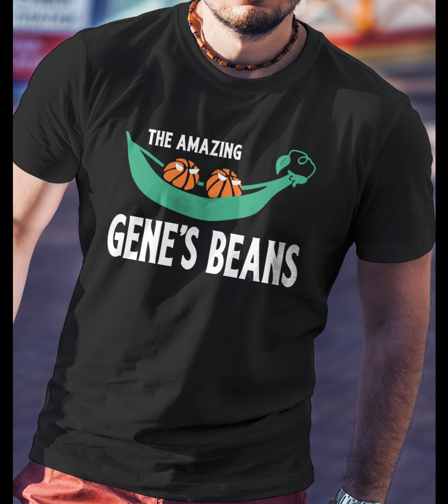 The Amazing Gene's Beans Basketball Peapod T-Shirt