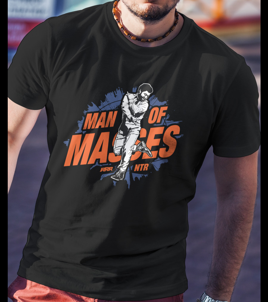 Man Of Masses RRR NTR T-Shirt