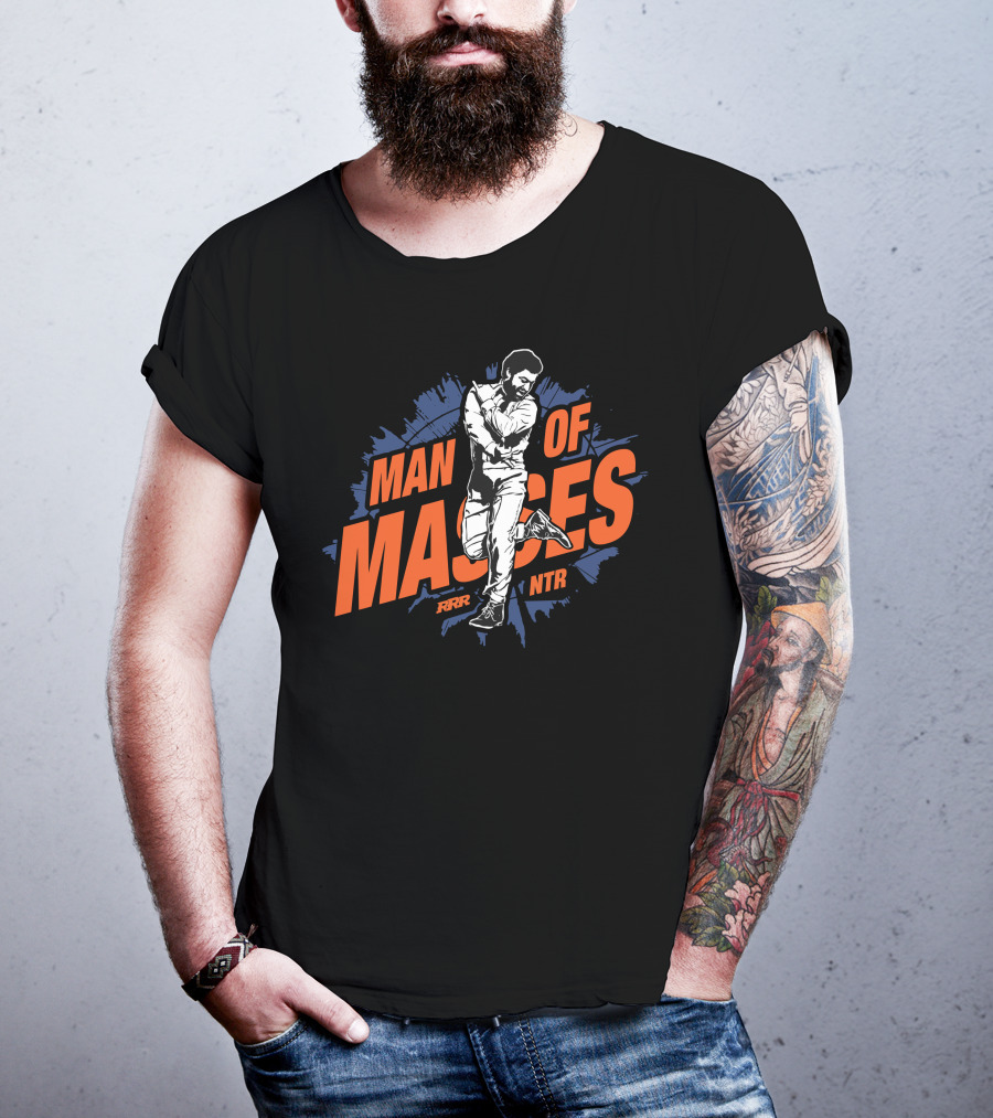 Man Of Masses RRR NTR T-Shirt