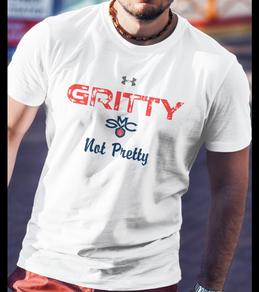 Gritty Under Armour Saint Mary's SMC Gaels Not Pretty T-Shirt