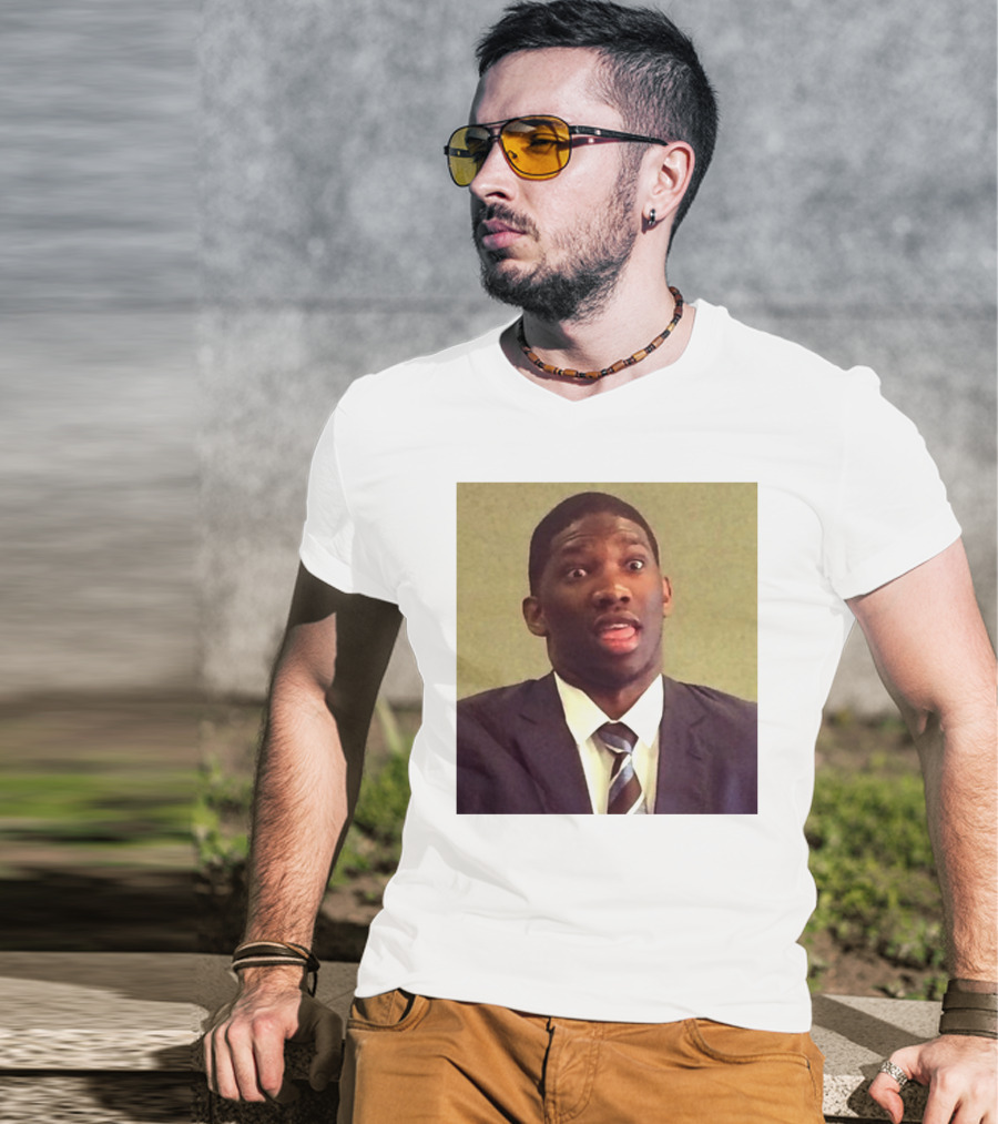 Joel Embiid Birthday Torchpro Merch Surprise Expression T-Shirt