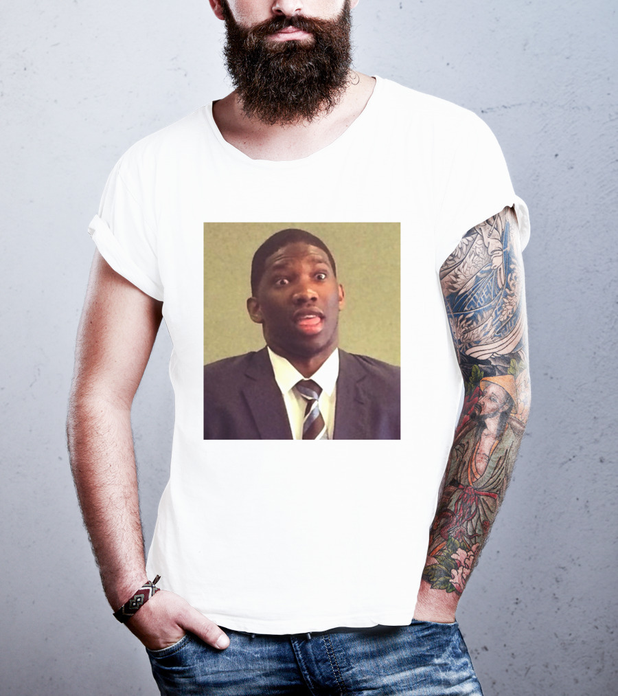 Joel Embiid Birthday Torchpro Merch Surprise Expression T-Shirt