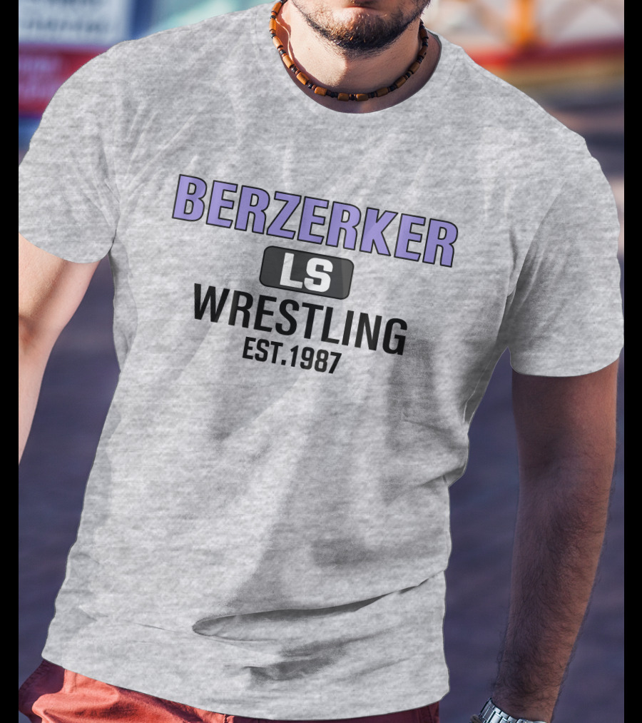 Berzerker LS Wrestling Est 1987 T-Shirt