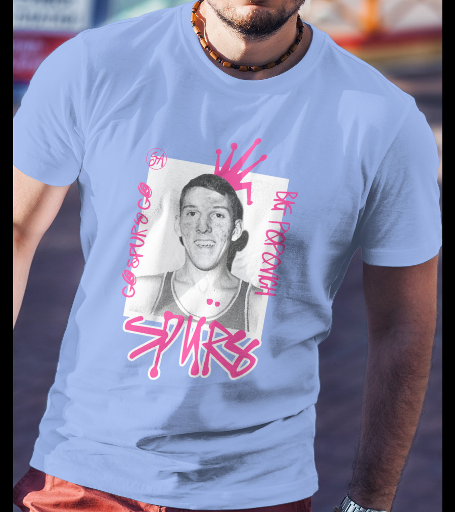 Go Spurs Go Big Popovich Spurs SA T-Shirt