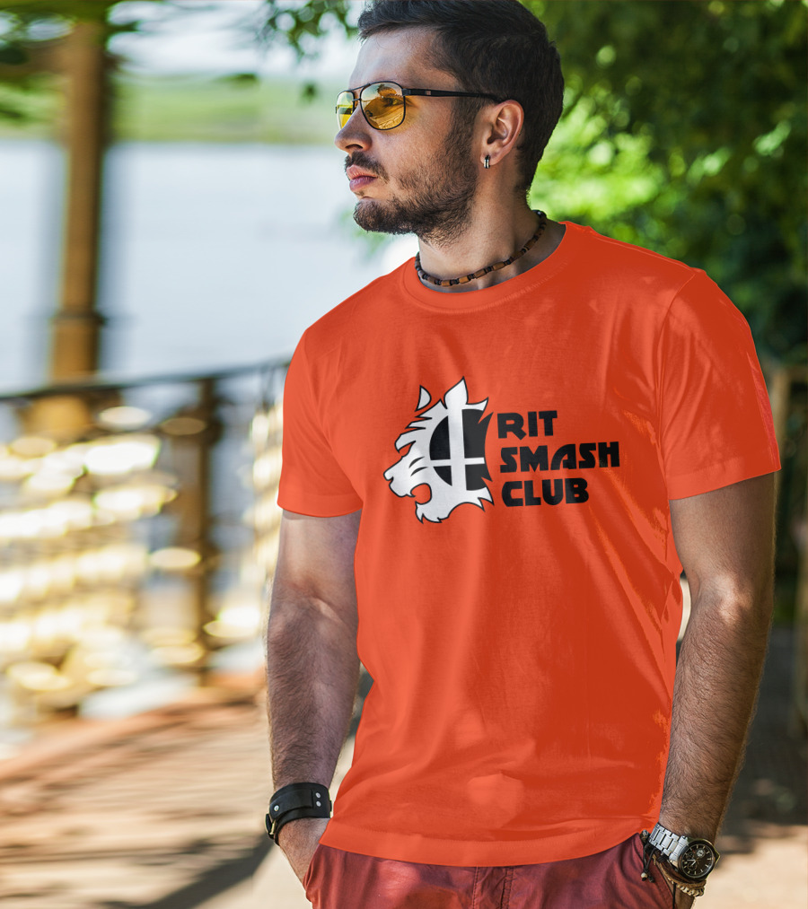RIT Smash Club Super Smash Bros Tiger T-Shirt