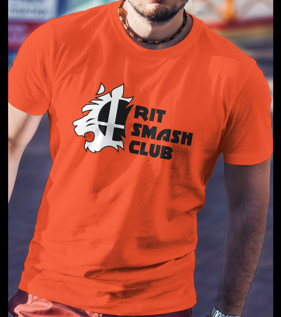 RIT Smash Club Super Smash Bros Tiger T-Shirt