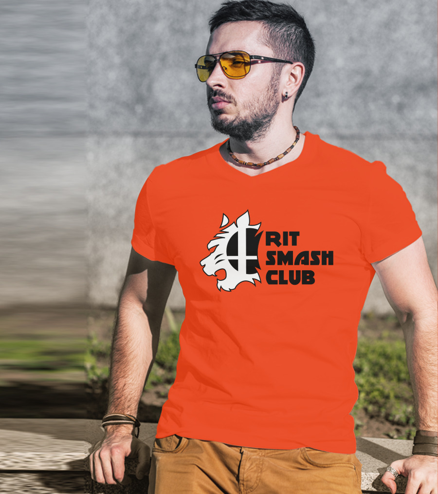 RIT Smash Club Super Smash Bros Tiger T-Shirt