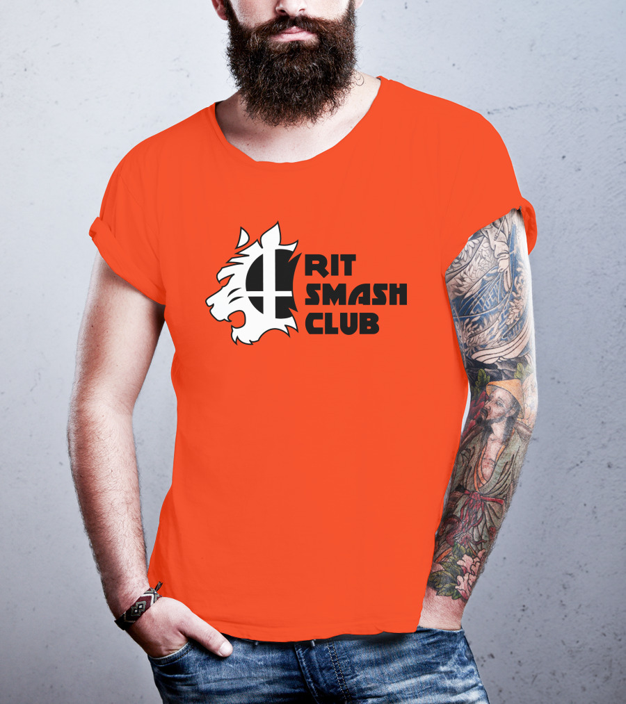 RIT Smash Club Super Smash Bros Tiger T-Shirt
