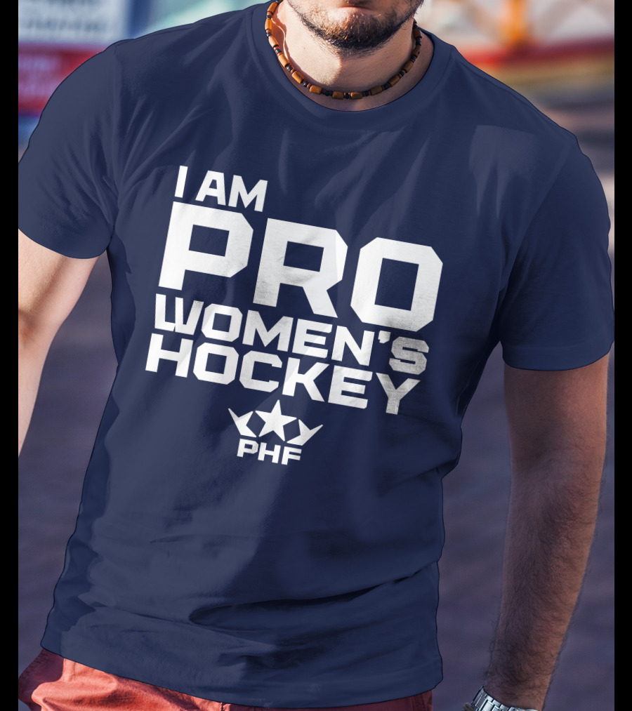 Arizona Coyotes I Am Pro Women's Hockey PHF T-Shirt