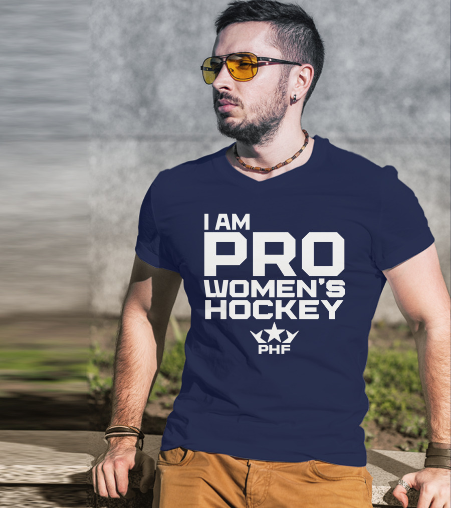Arizona Coyotes I Am Pro Women's Hockey PHF T-Shirt