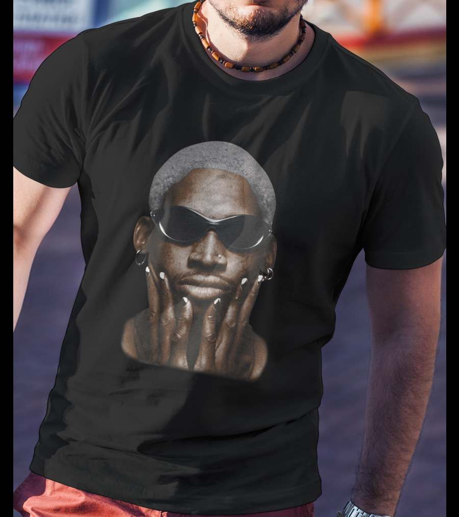 Timelord Rocking The Dennis Rodman Iconic T-Shirt