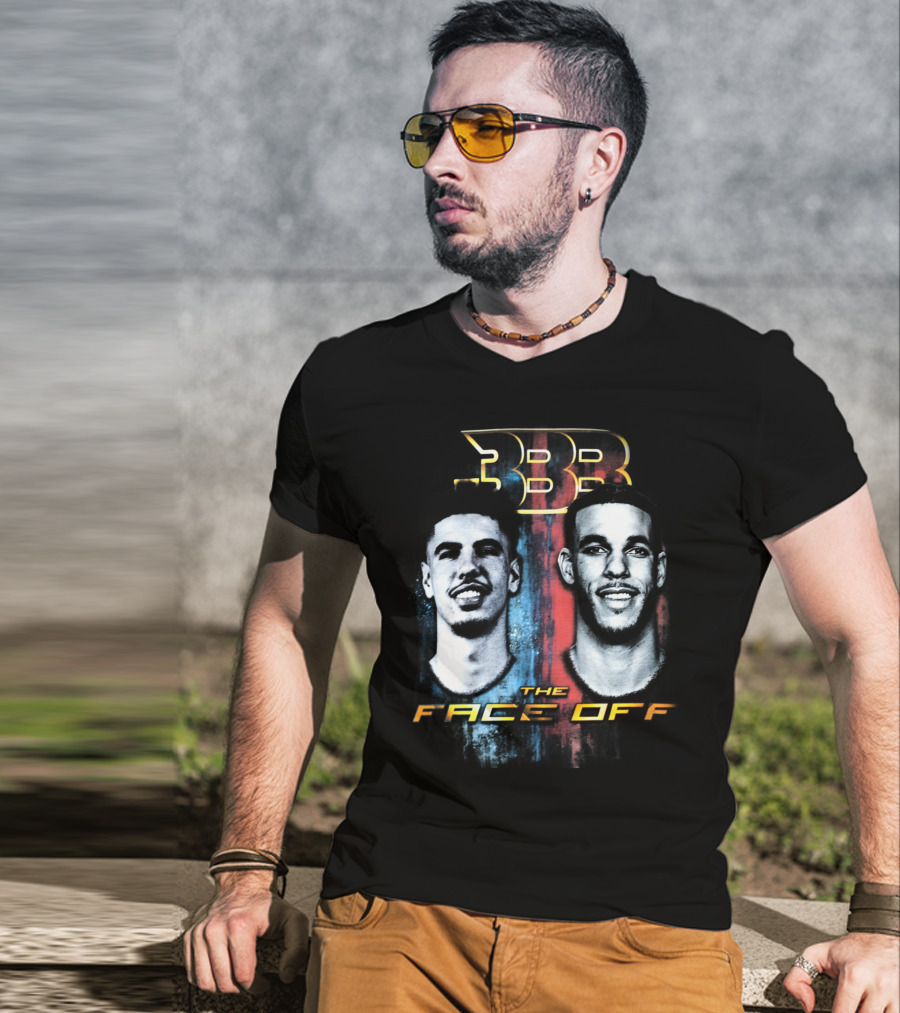 Big Baller Brand BBB Lamelo And Lonzo The Face Off T-Shirt