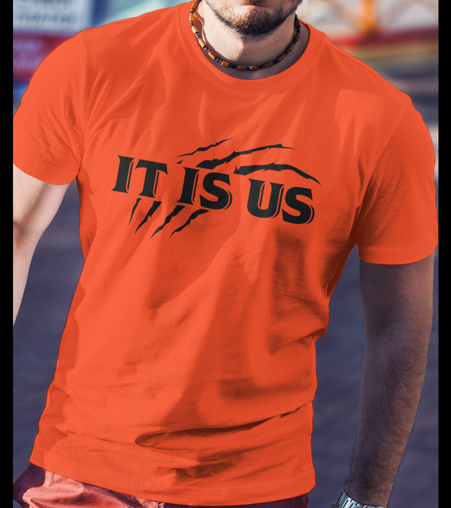 Cincinnati Bengals It Is Us Fan Claw Marks T-Shirt