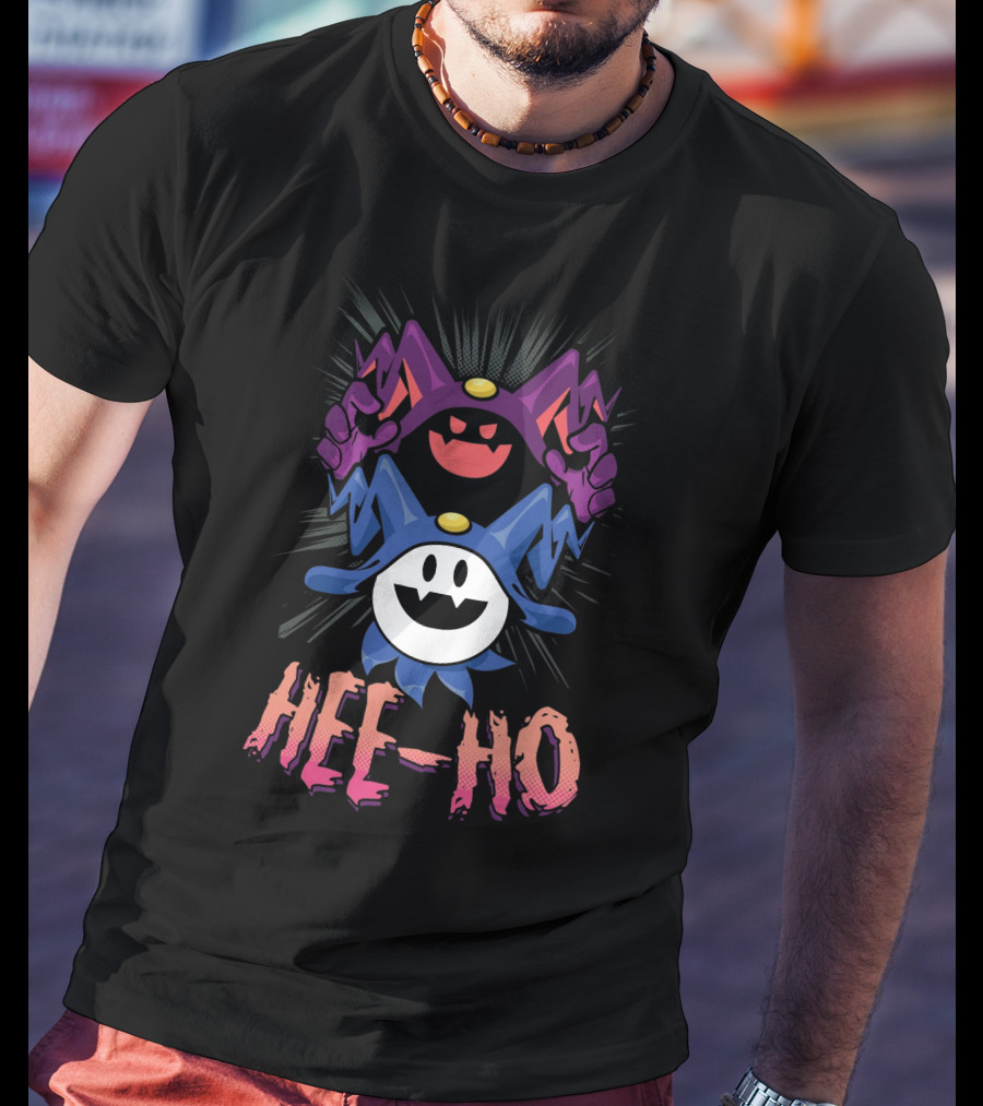 Hee-Ho Atlus Giveaway Merch Featuring Iconic Characters T-Shirt