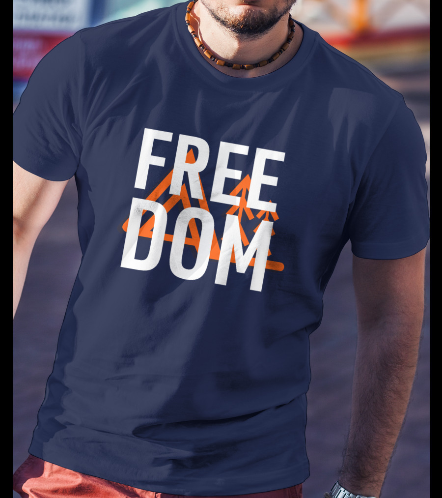 FREE DOM Mountains Adventure T-Shirt