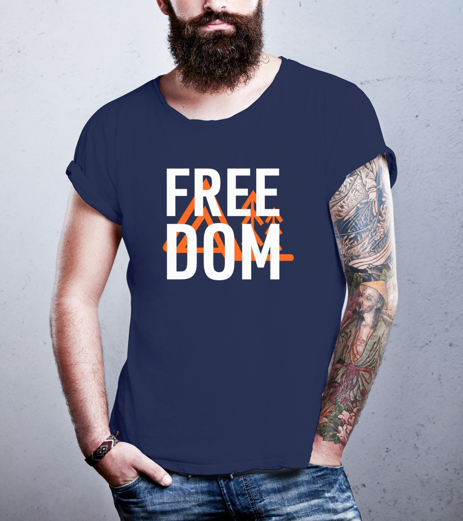 FREE DOM Mountains Adventure T-Shirt
