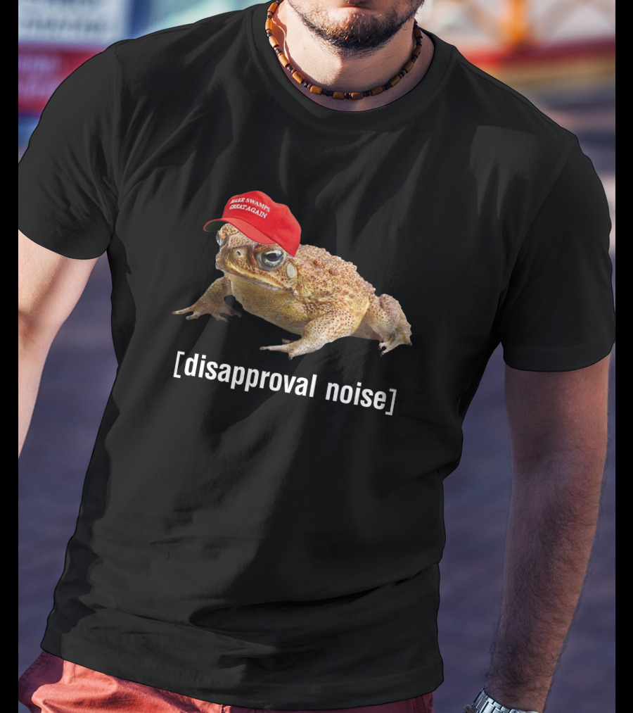 Make Swamp Disapproval Noise Frog Hat T-Shirt