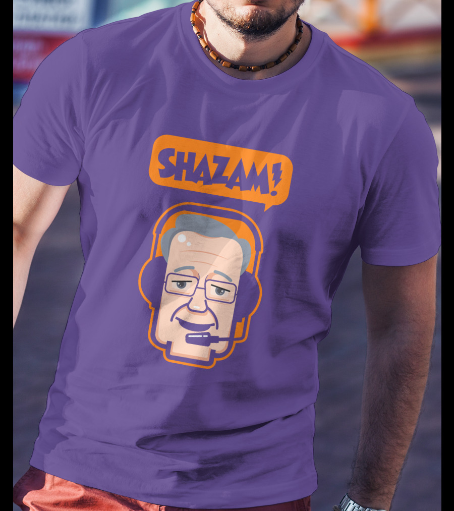 Shazam Al McCoy Phoenix Suns Headset T-Shirt