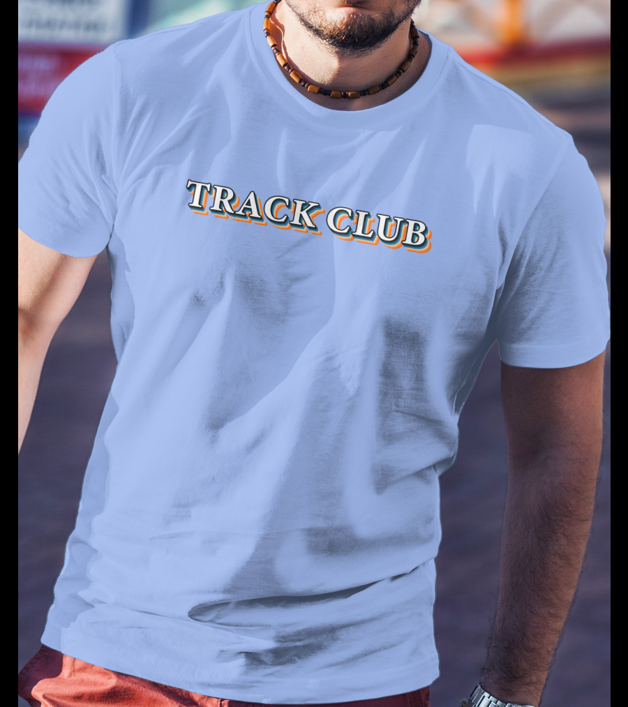 Nikki Hiltz Track Club Blue Bold Athletics T-Shirt