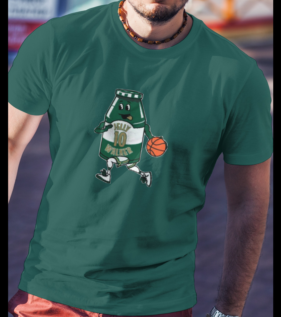 Big Cat Jelly Walker 10 Basketball Character Fight To It T-Shirt