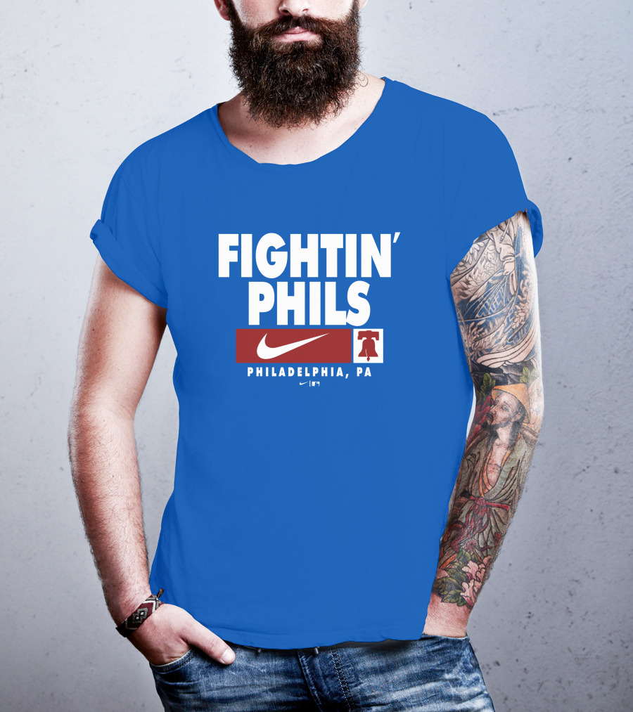 Fightin' Phils Philadelphia PA Liberty Bell T-Shirt