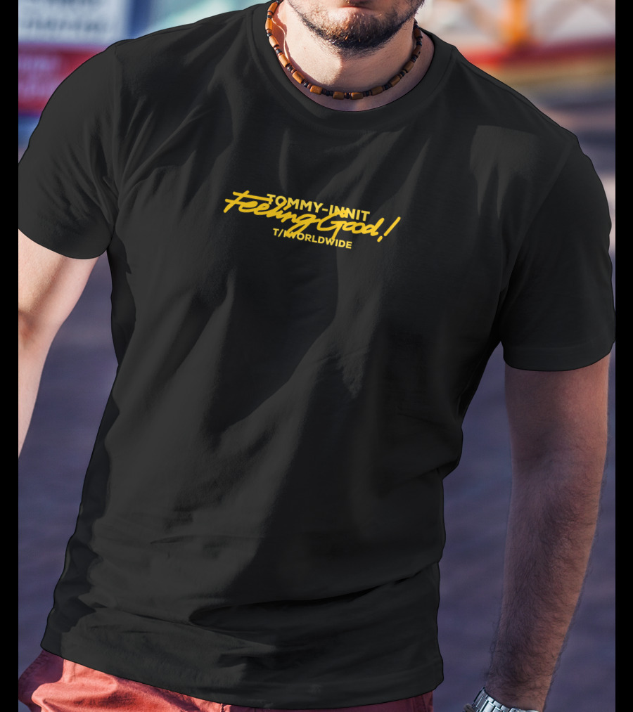 Tommyinnit Feeling Good T/Worldwide Merch T-Shirt