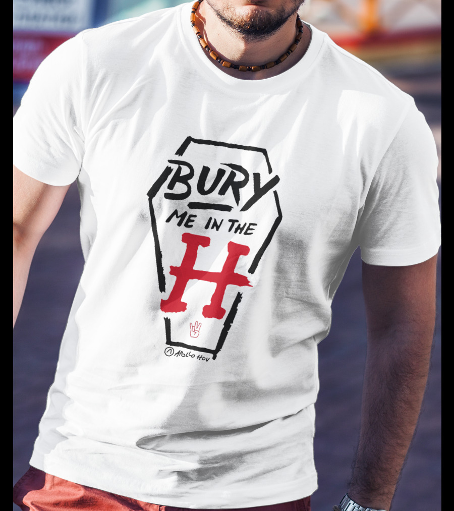 Bury Me In The H Coffin Design By Atollo Hou T-Shirt