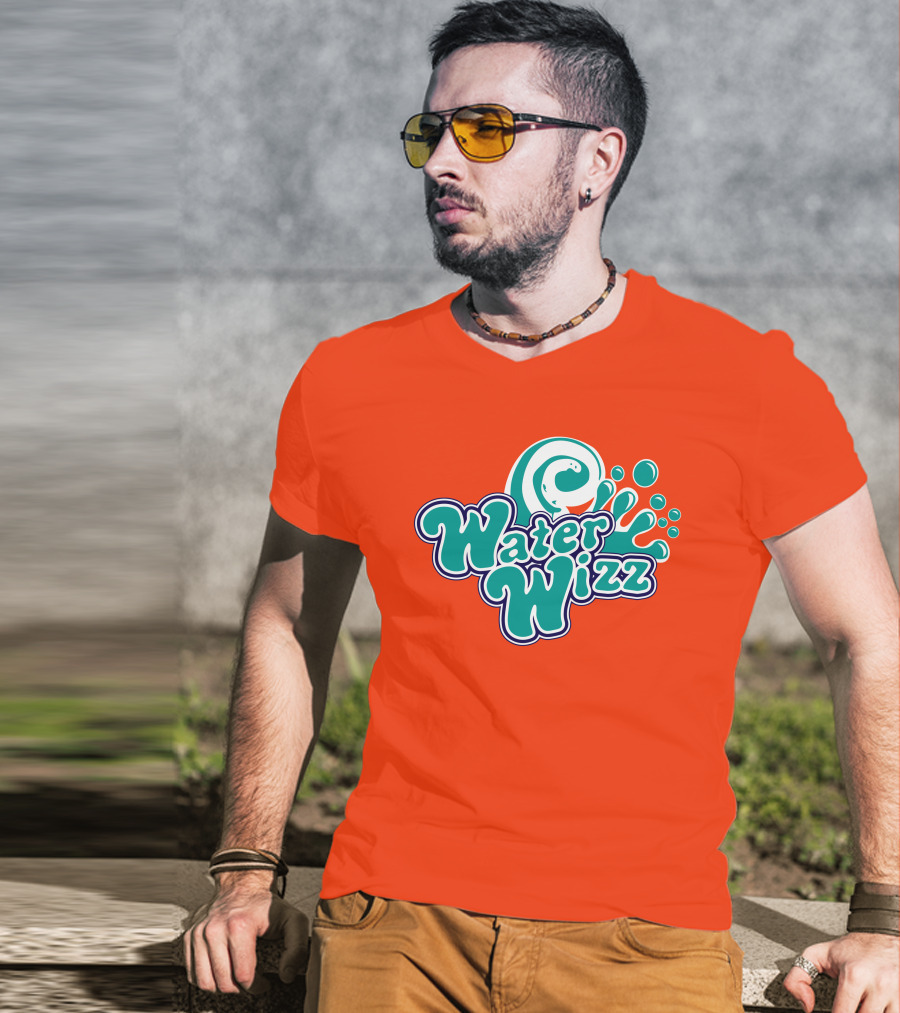 Water Wizz Wave Splash Grown Ups T-Shirt