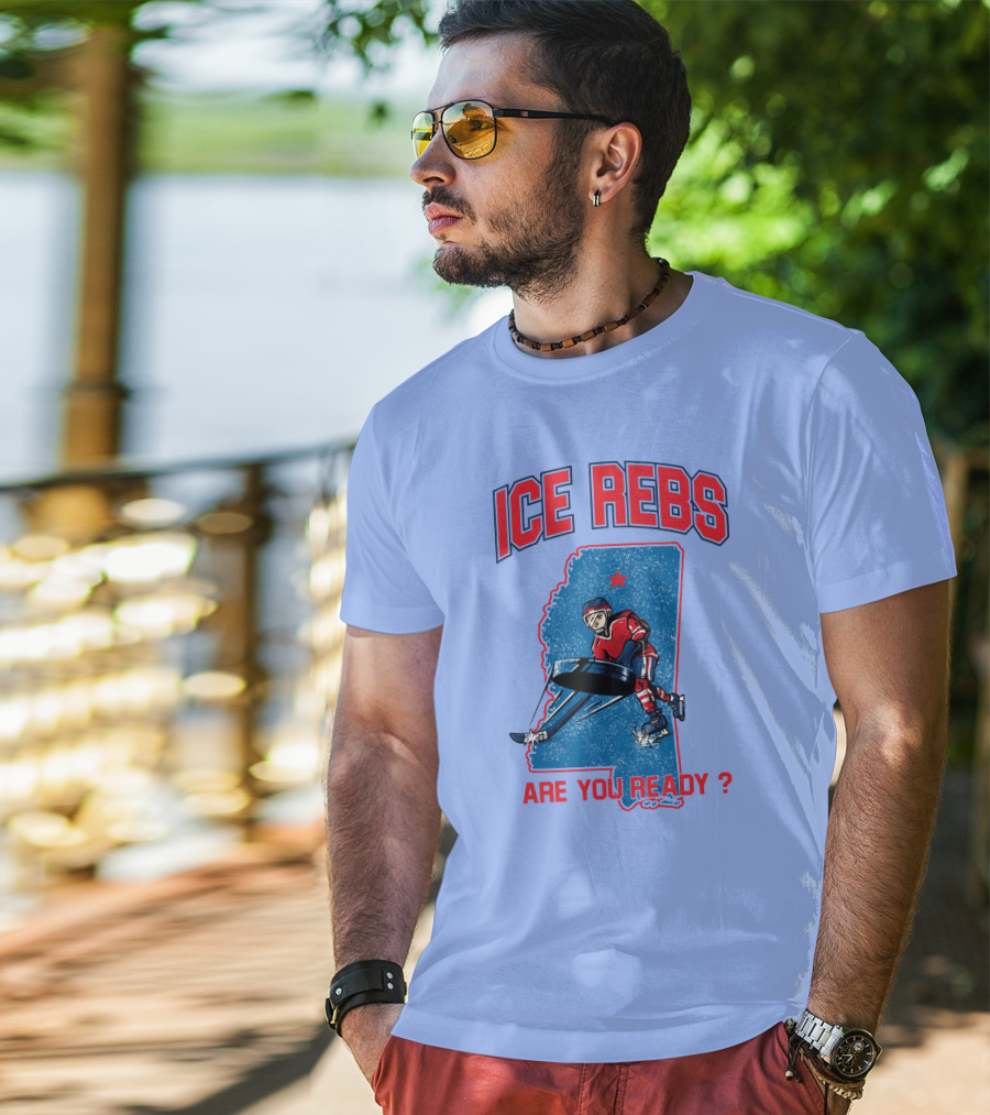Ole Miss Ice Hockey Ice Rebs Are You Ready? T-Shirt