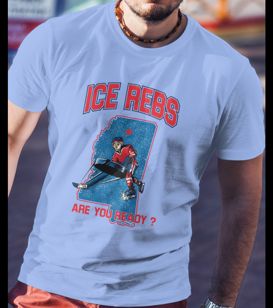 Ole Miss Ice Hockey Ice Rebs Are You Ready? T-Shirt