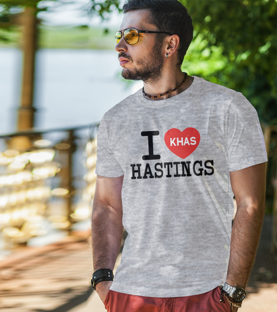 I Love Khas Hastings T-Shirt