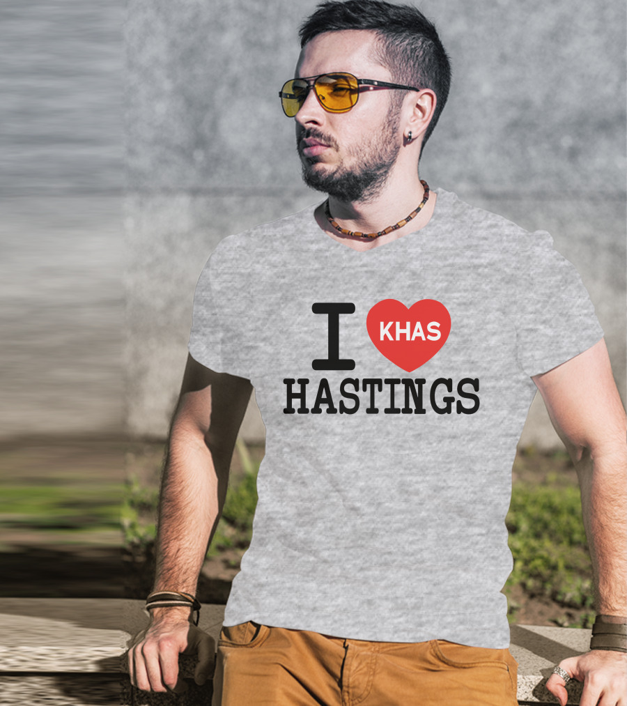 I Love Khas Hastings T-Shirt