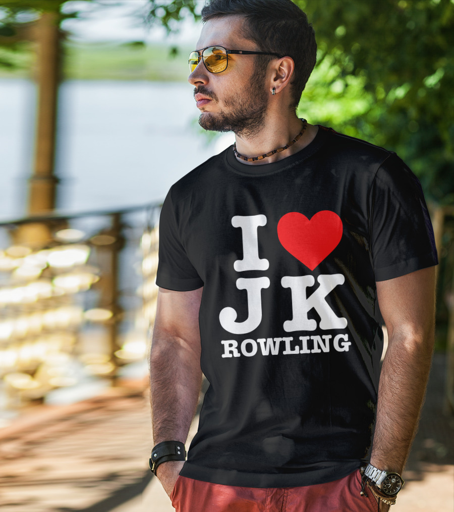 Punished Catboy Mete I Love JK Rowling Heart T-Shirt