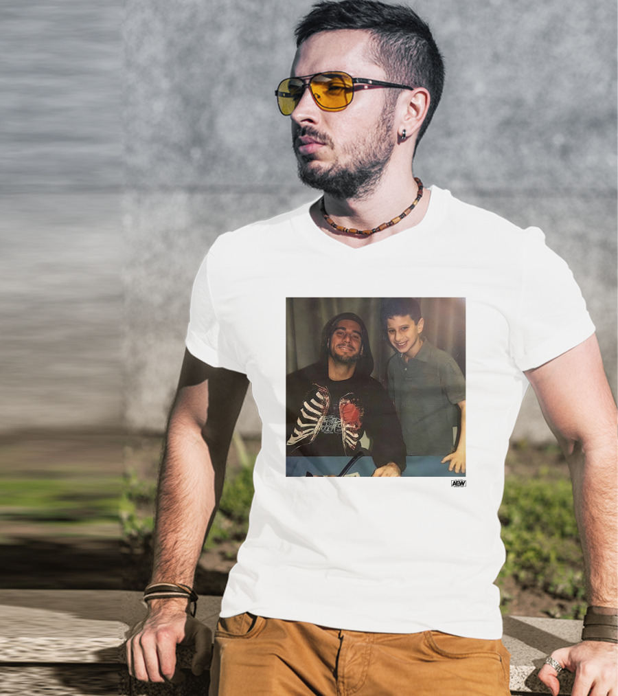MJF Meet And Greet Signed Autograph AEW Shop Exclusive T-Shirt