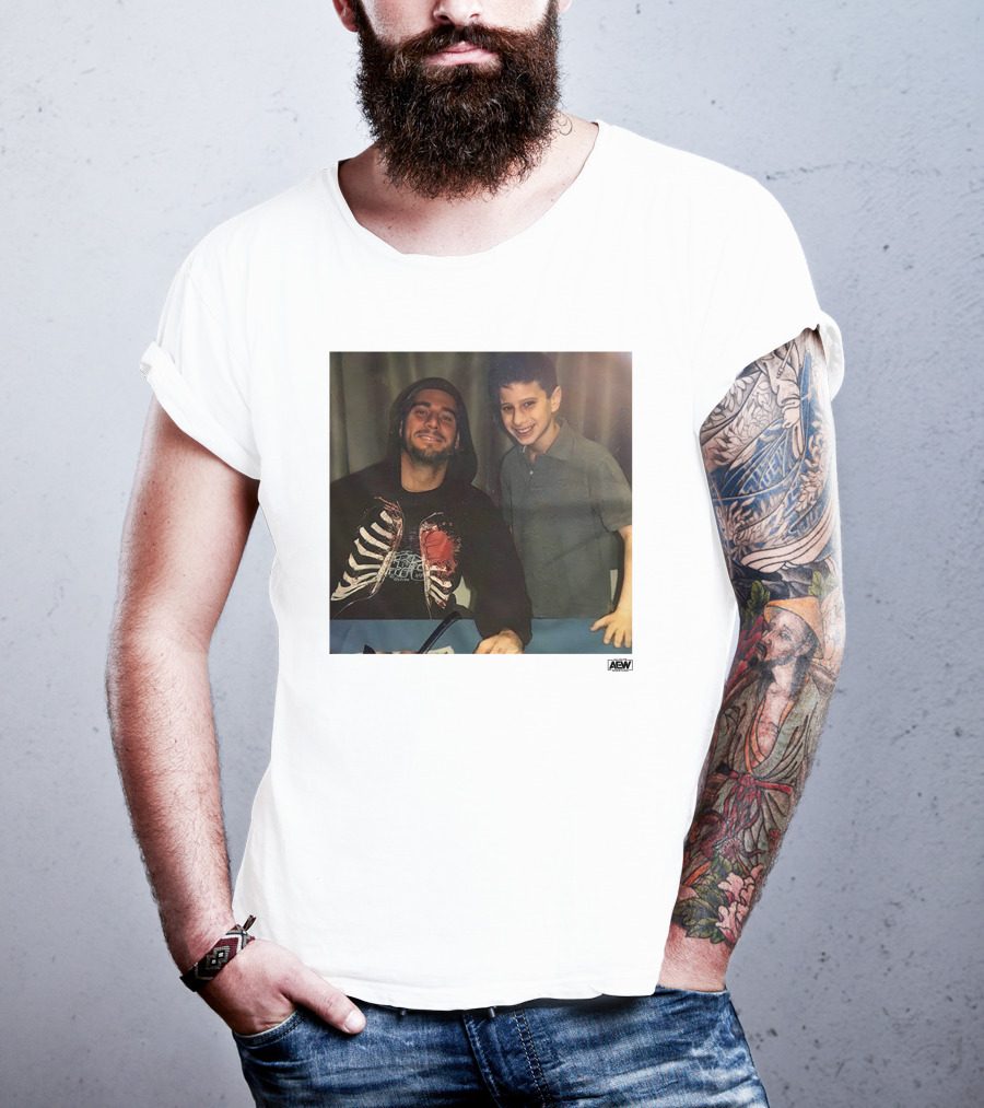 MJF Meet And Greet Signed Autograph AEW Shop Exclusive T-Shirt