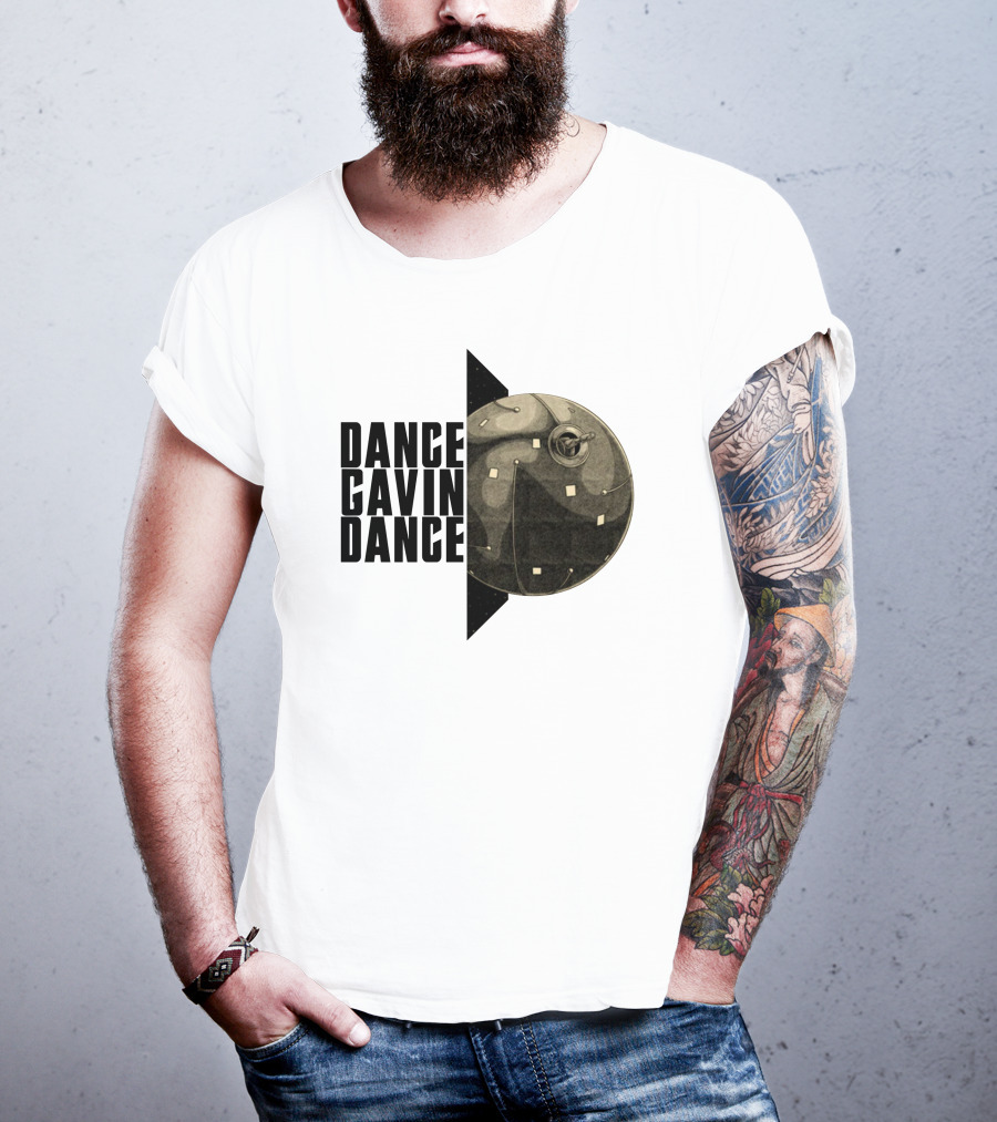 Dance Gavin Dance Self Titled Alternate Reality Tan Spaceship T-Shirt