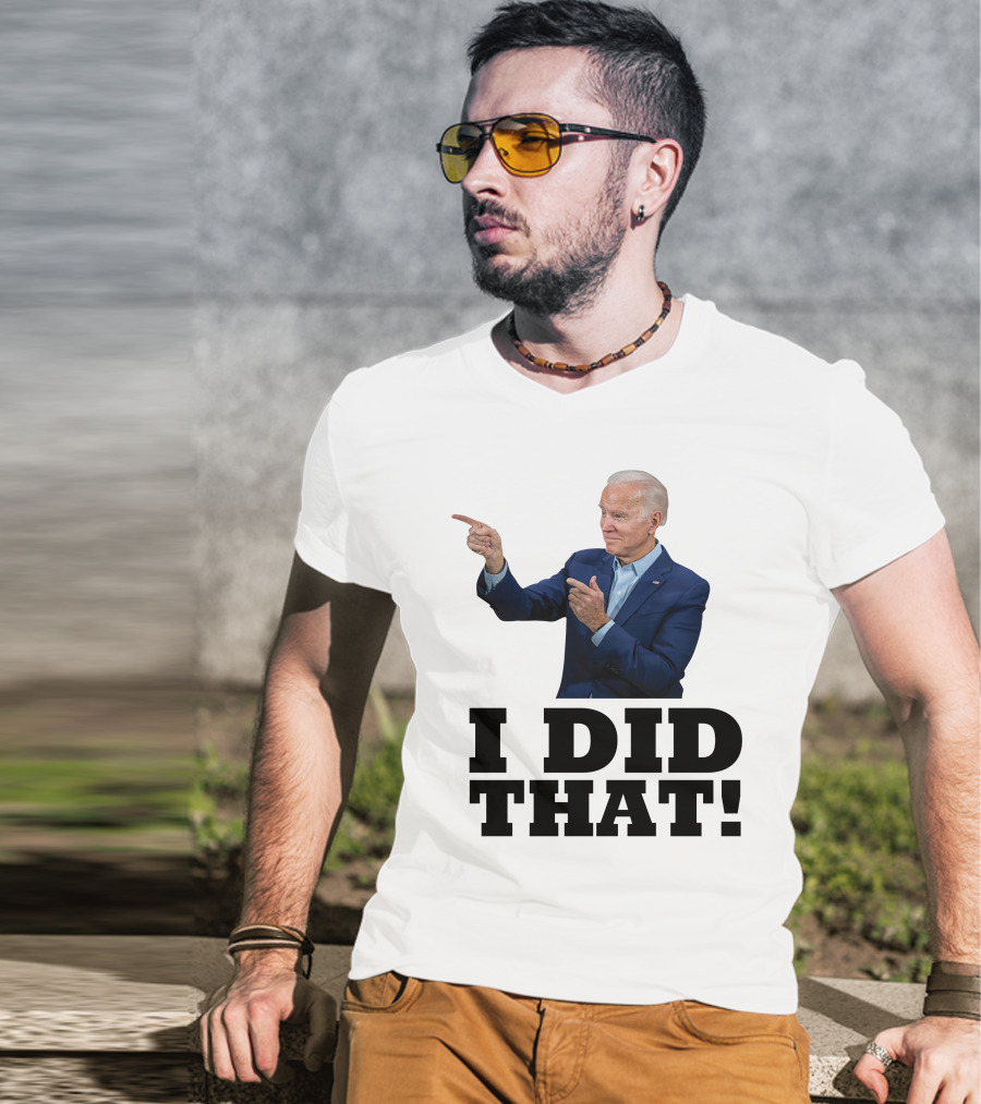 I Did That Jb Pointing Gesture T-Shirt